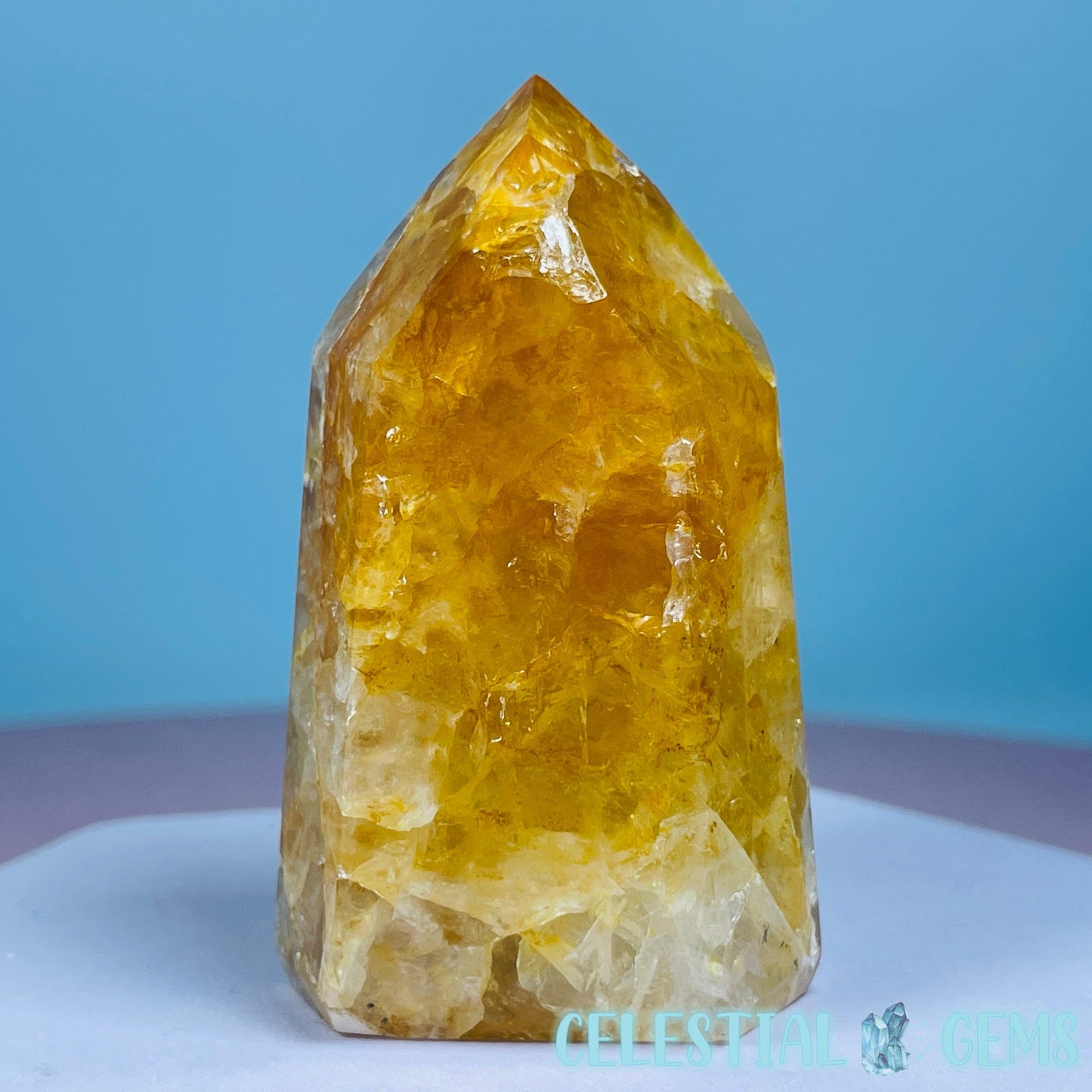 High Grade Golden Healer Quartz Small Tower