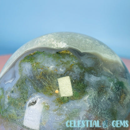 Moss Agate Large Sphere