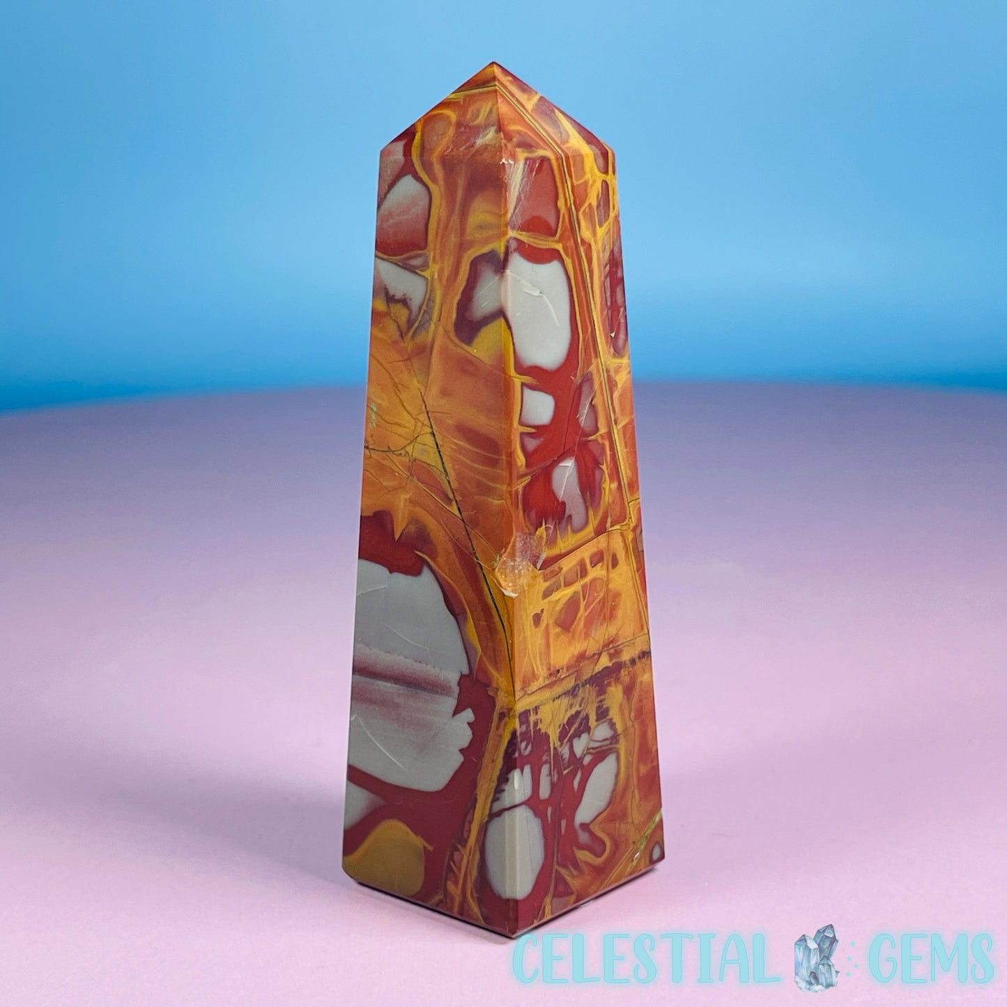 Noreena Jasper Obelisk Small Tower