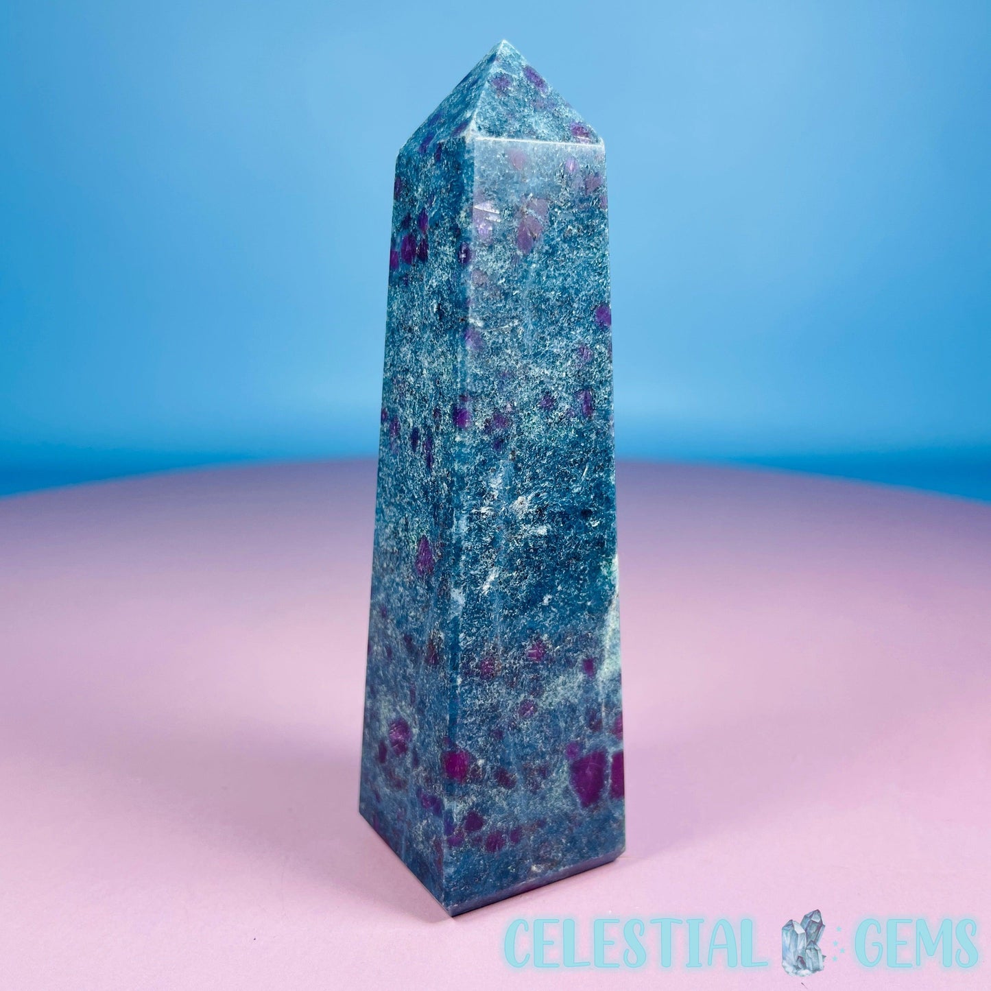 Ruby in Kyanite Obelisk Small Tower