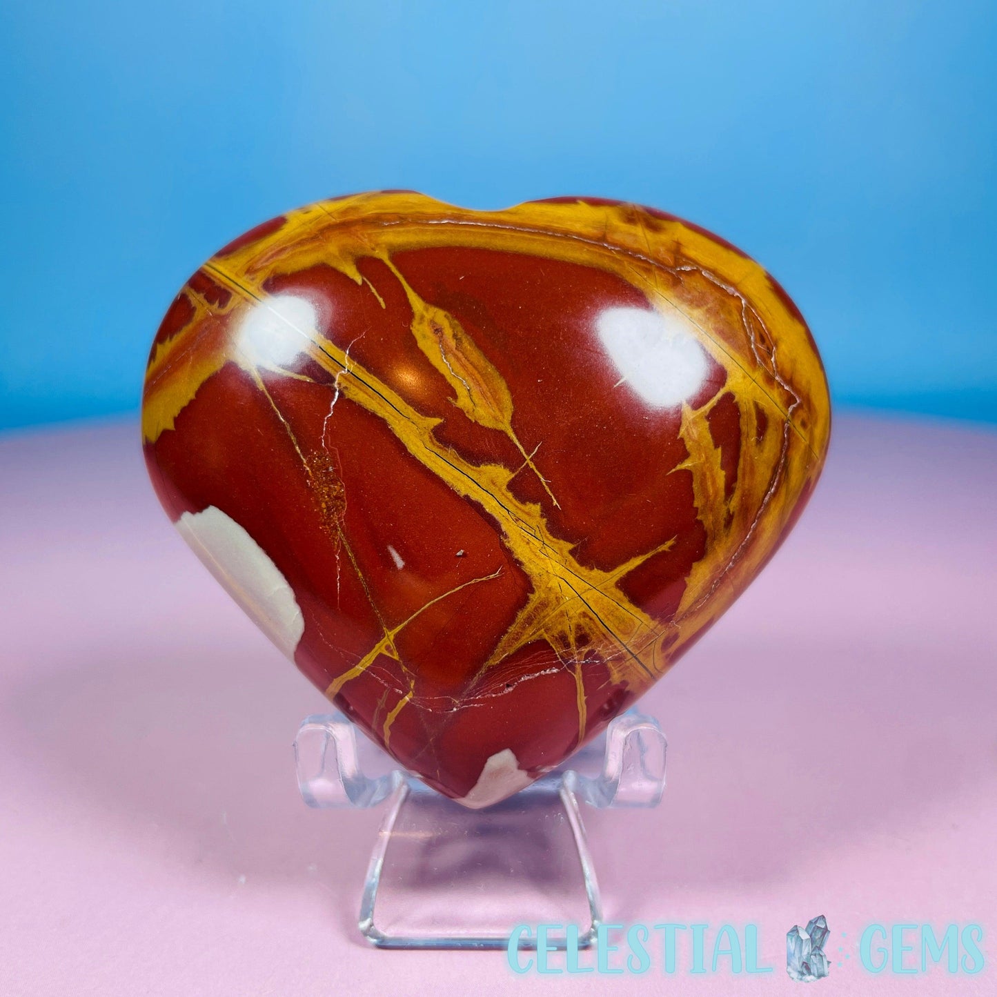 Noreena Jasper Heart Medium Carving