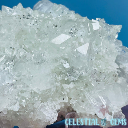 A Grade Diamond Apophyllite + Peach Stilbite Medium Cluster