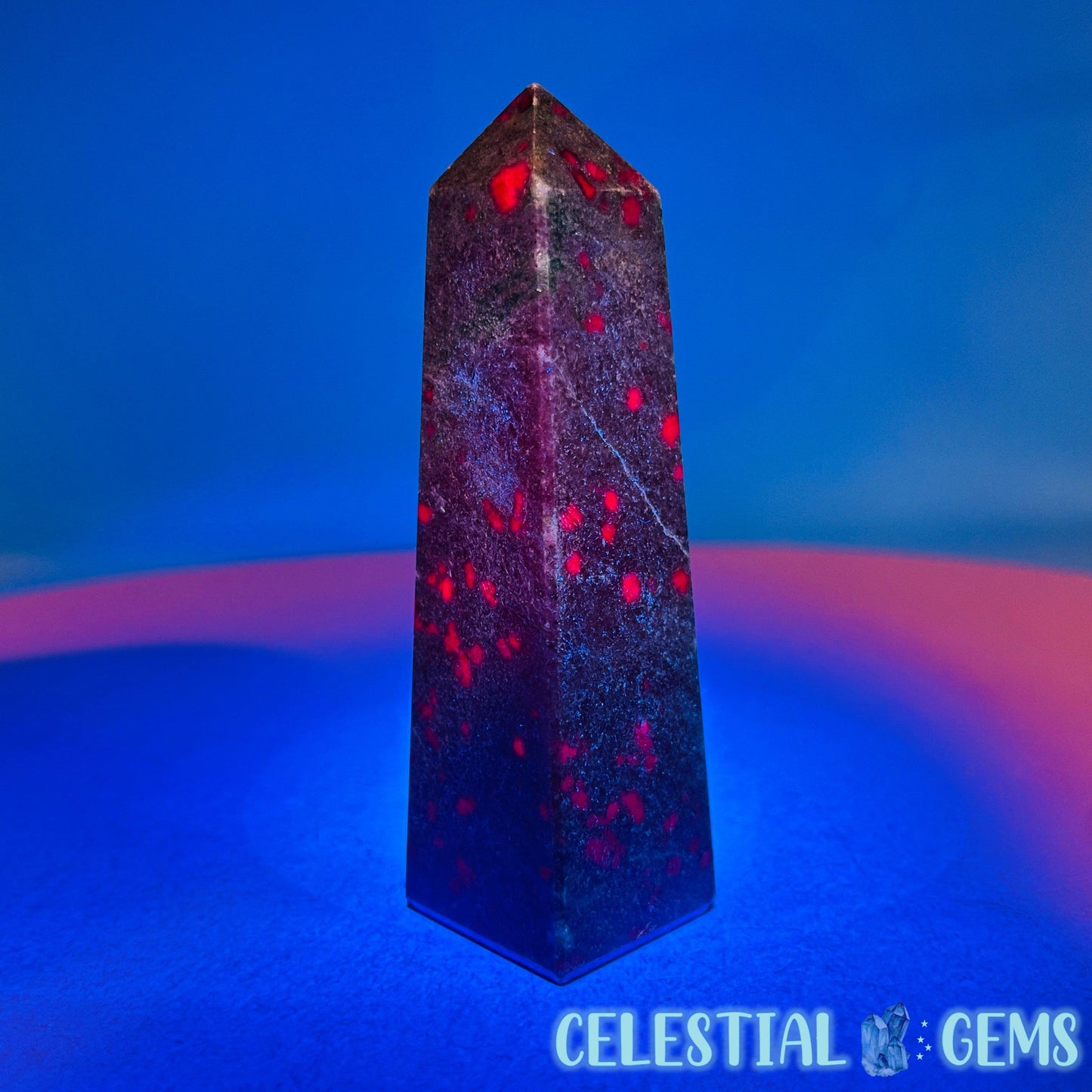 Ruby in Kyanite Obelisk Small Tower