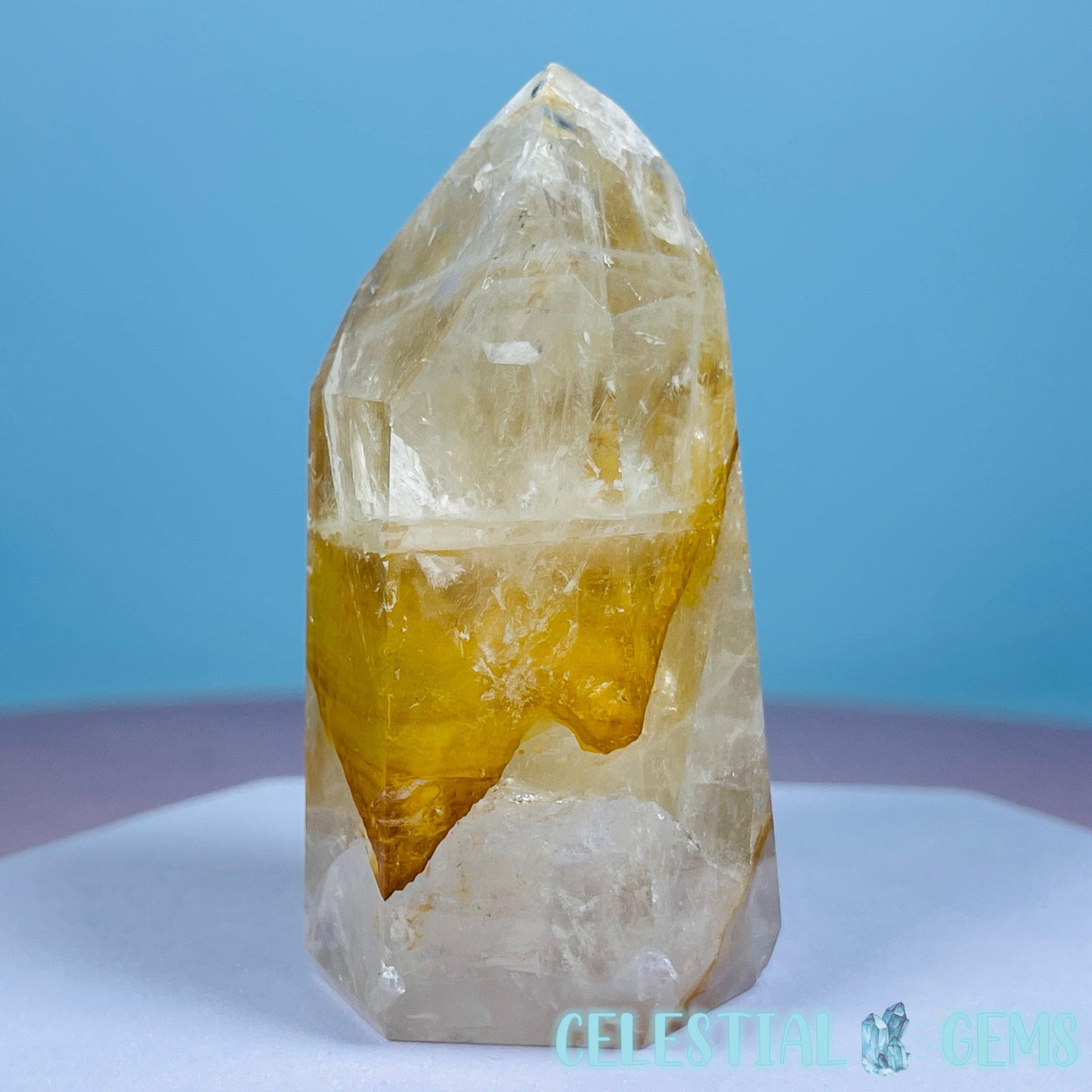 High Grade Golden Healer Quartz Small Tower