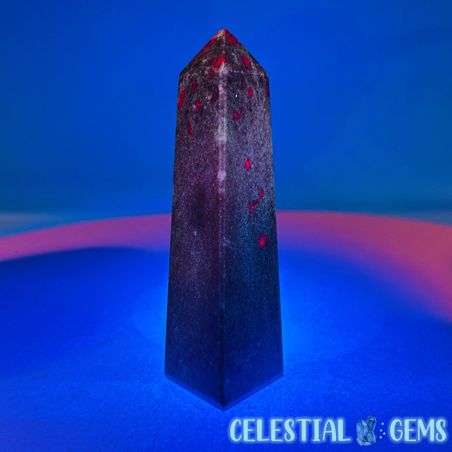 Ruby in Kyanite Obelisk Small Tower