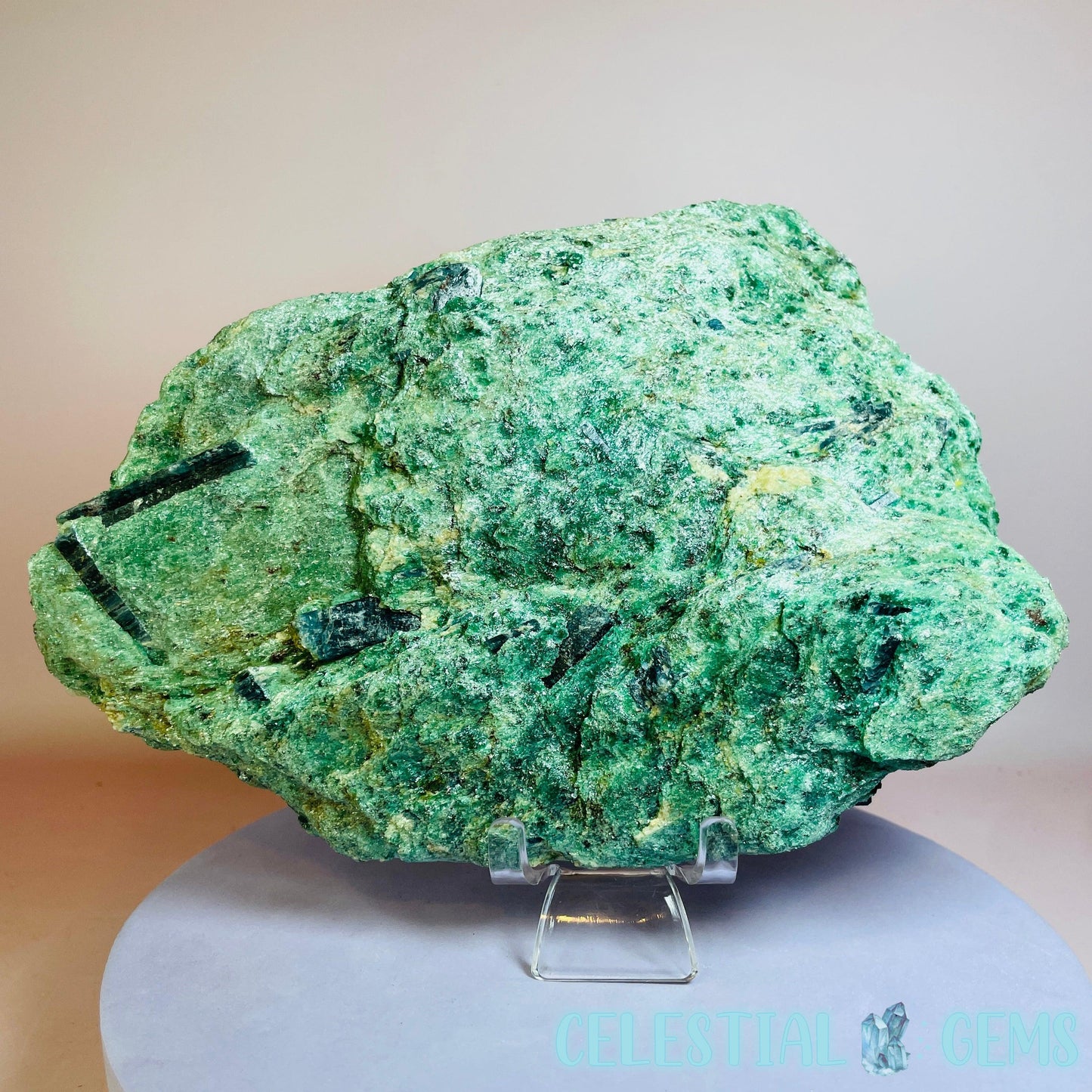 Fuchsite Mica + Kyanite Large Raw Chunk (Glittery Sparkles!)