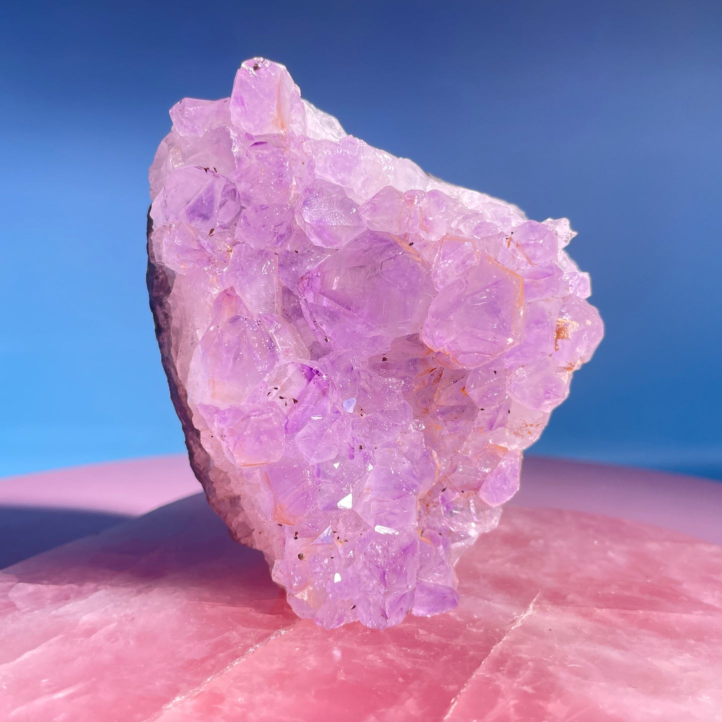 Amethyst Medium Standing Cluster (Video)