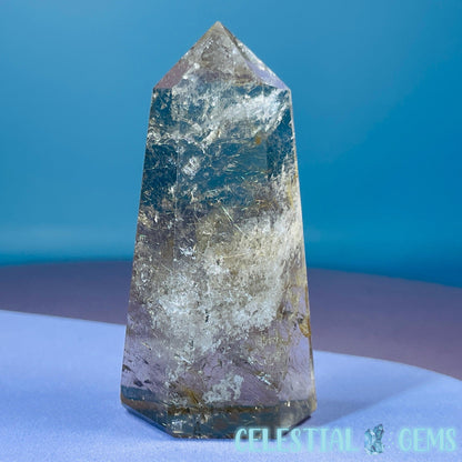 Rutilated Smoky Quartz Small Tower