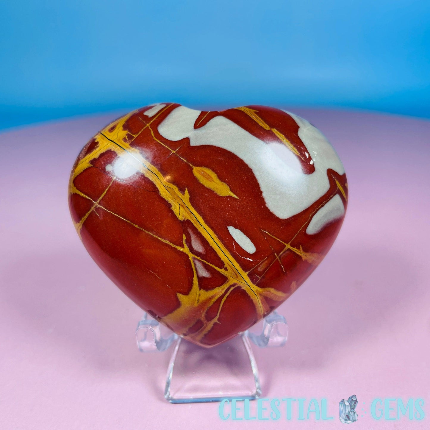 Noreena Jasper Heart Medium Carving