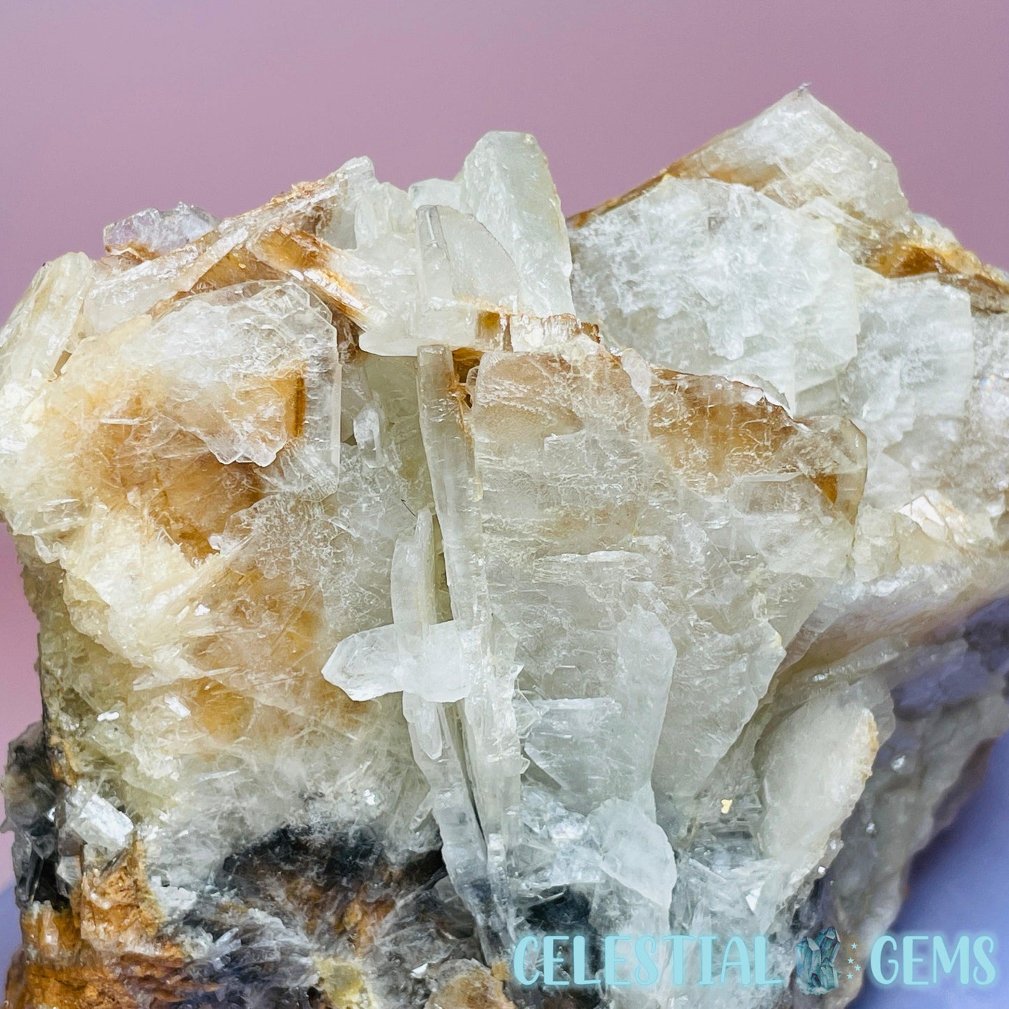 Bladed Barite Large Cluster Specimen A