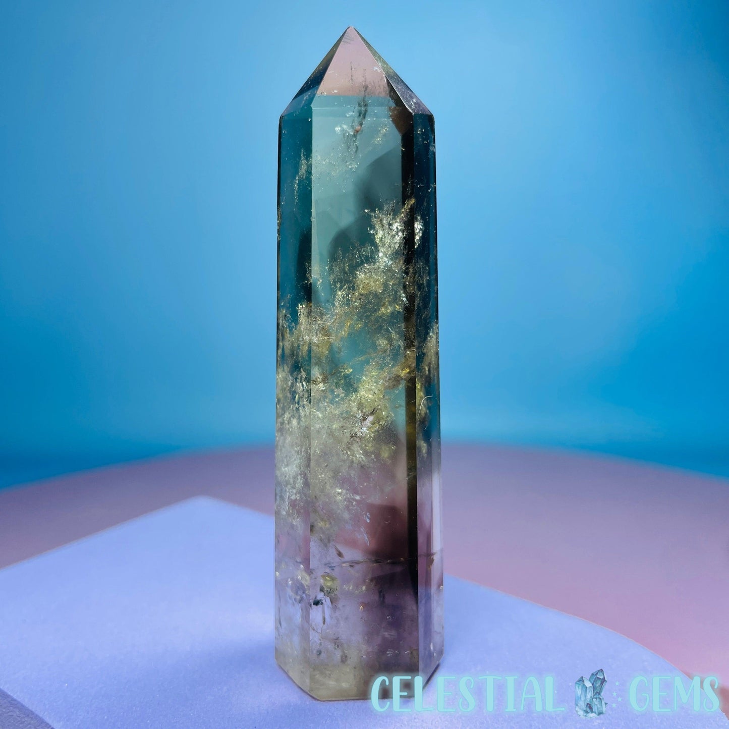 Natural Smoky Citrine Small Tower