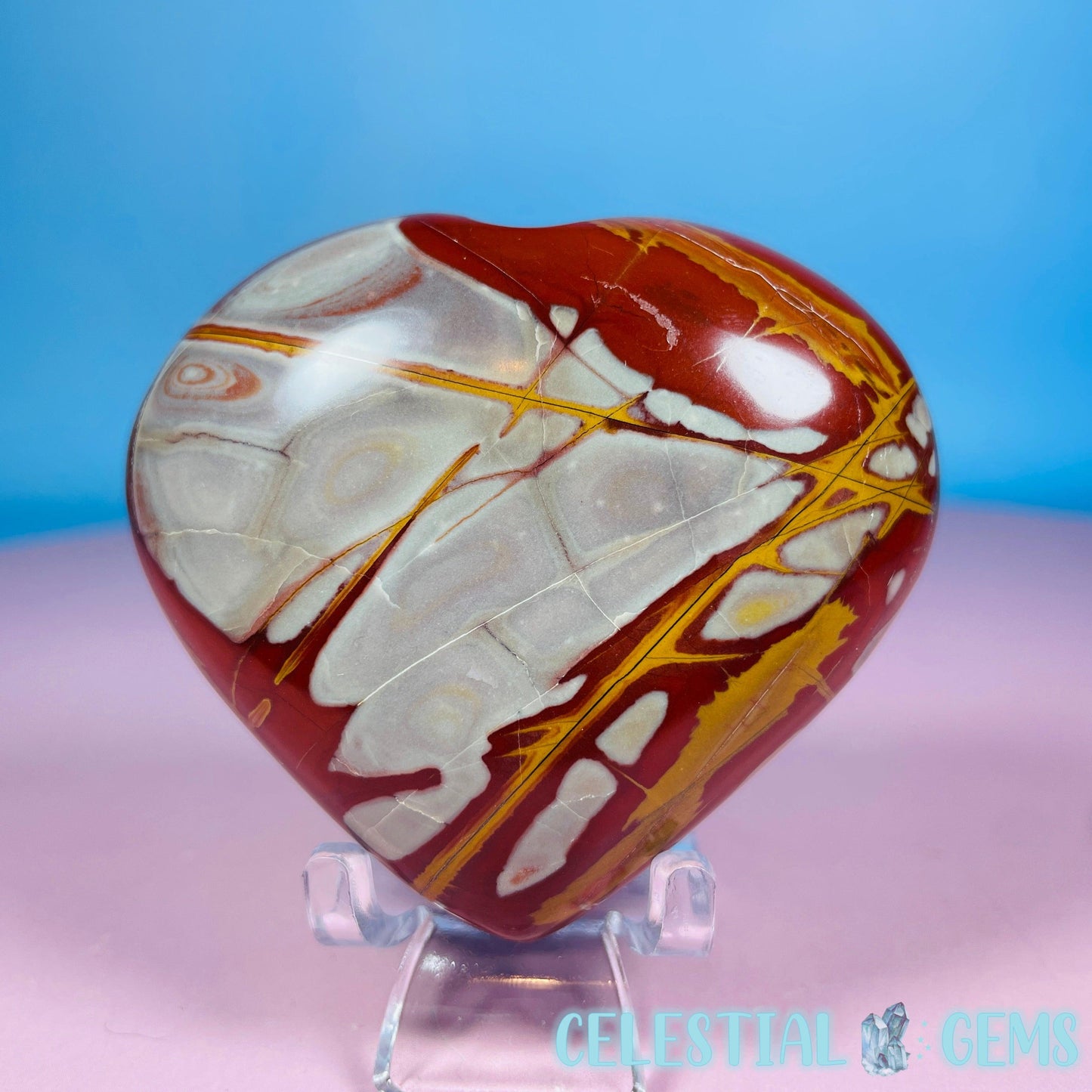 Noreena Jasper Heart Medium Carving