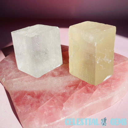 Optical Calcite Natural Cube Chunk