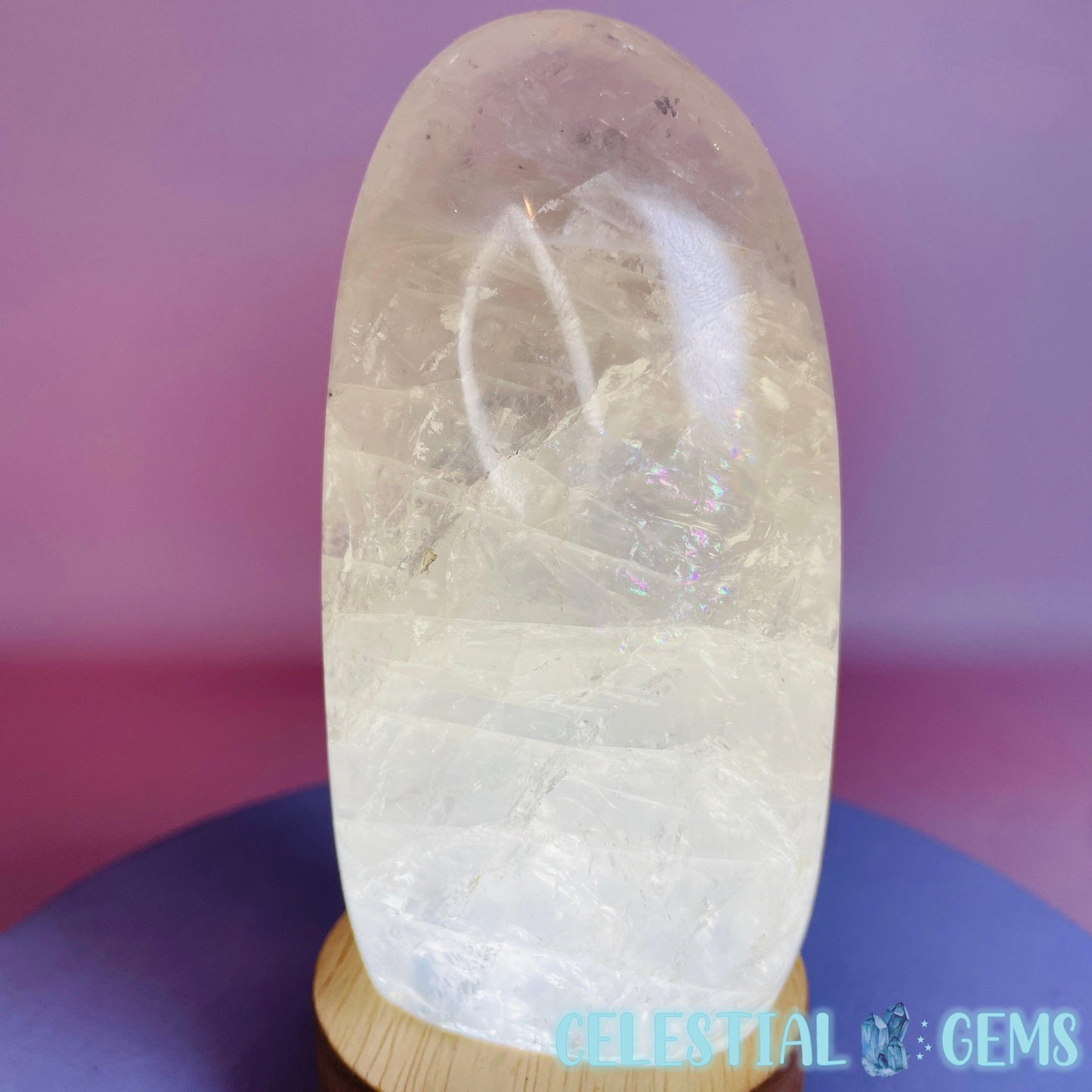 Girasol Clear Quartz Medium Freeform