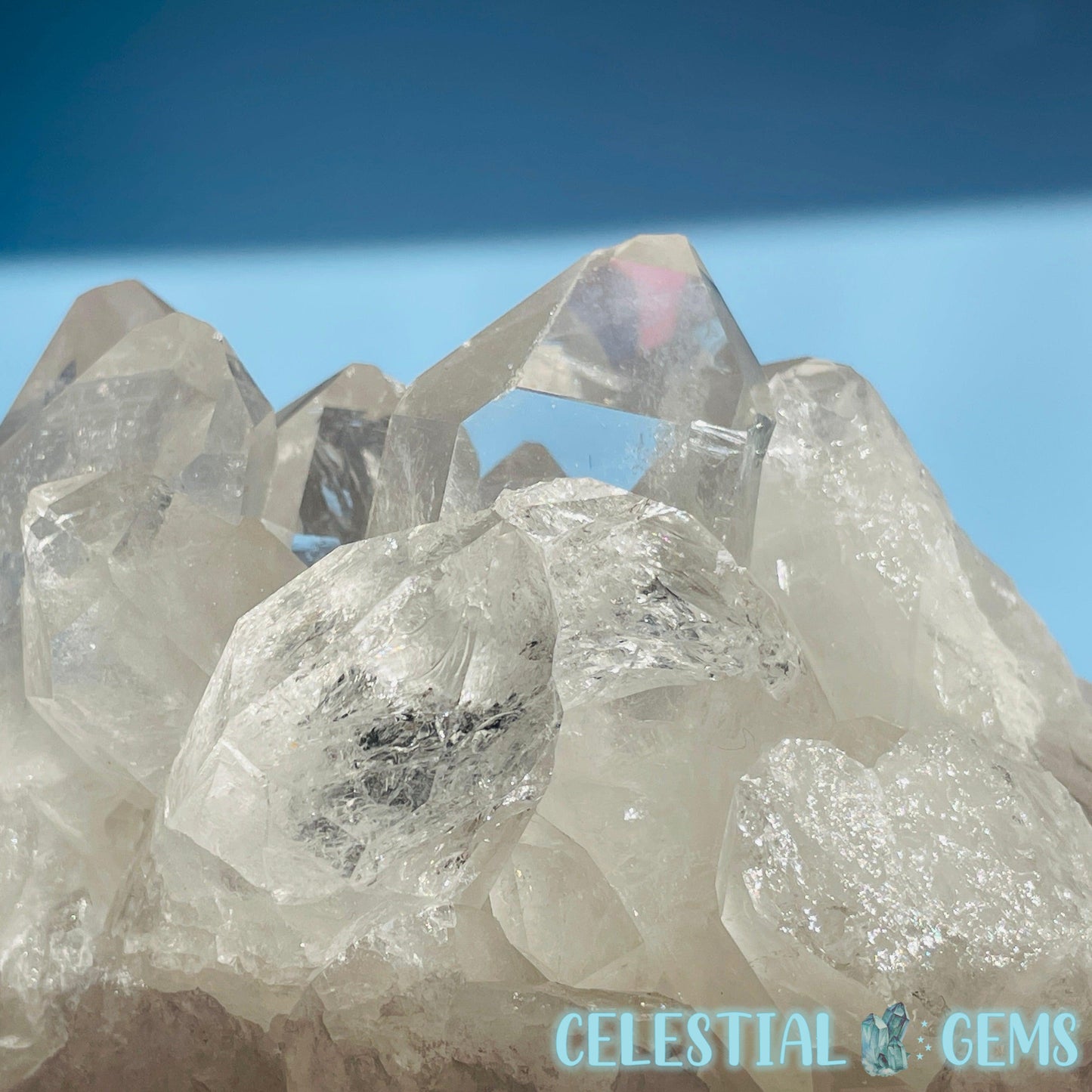 Clear Quartz Large Cluster