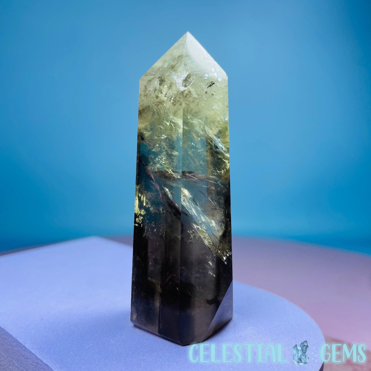 Natural Smoky Citrine Small Tower