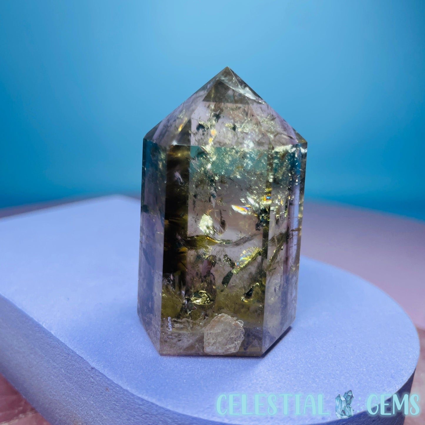 Natural Smoky Citrine Small Tower