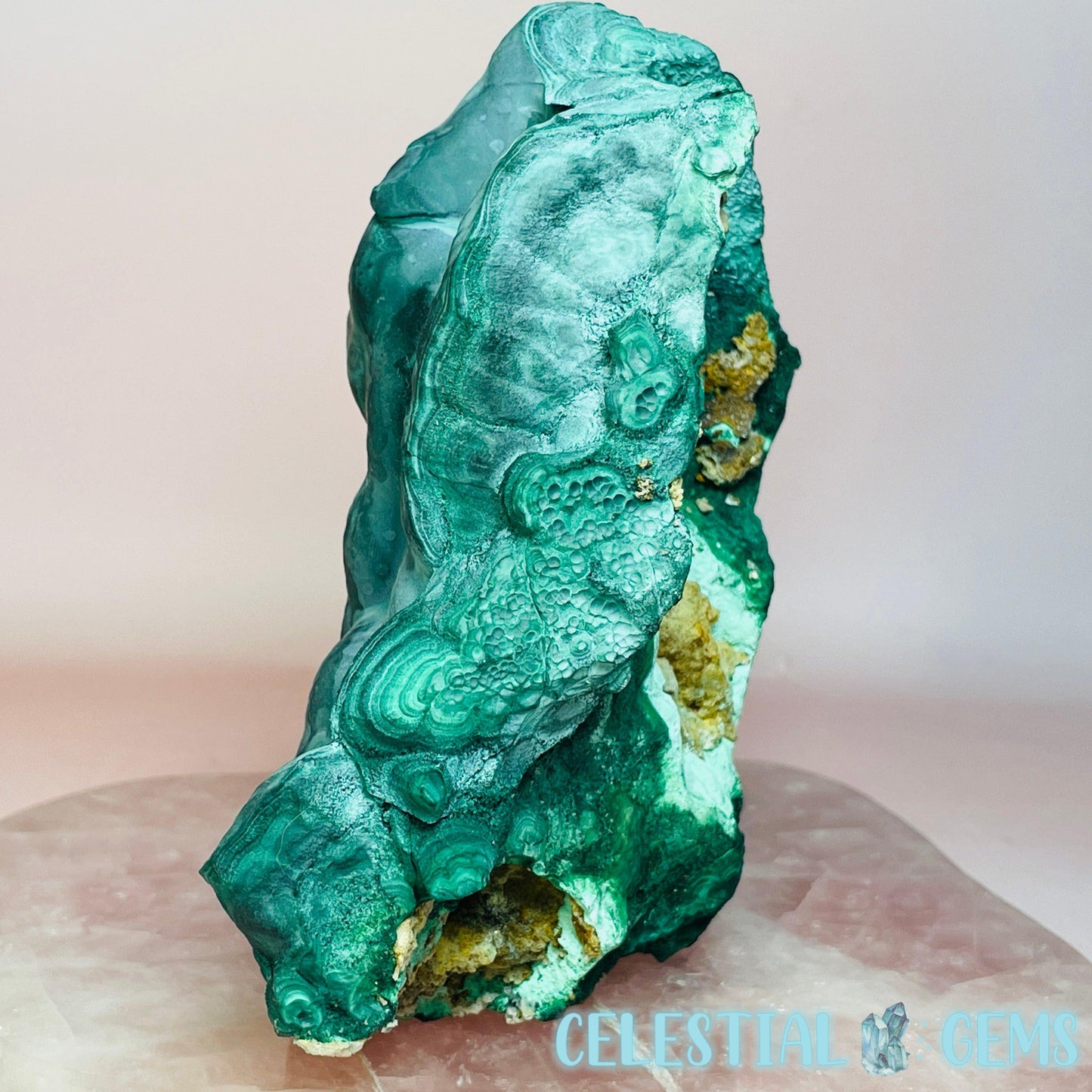 Botryoidal Malachite Medium Raw Chunk