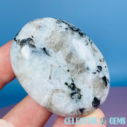 Rainbow Moonstone Palmstone (Video)