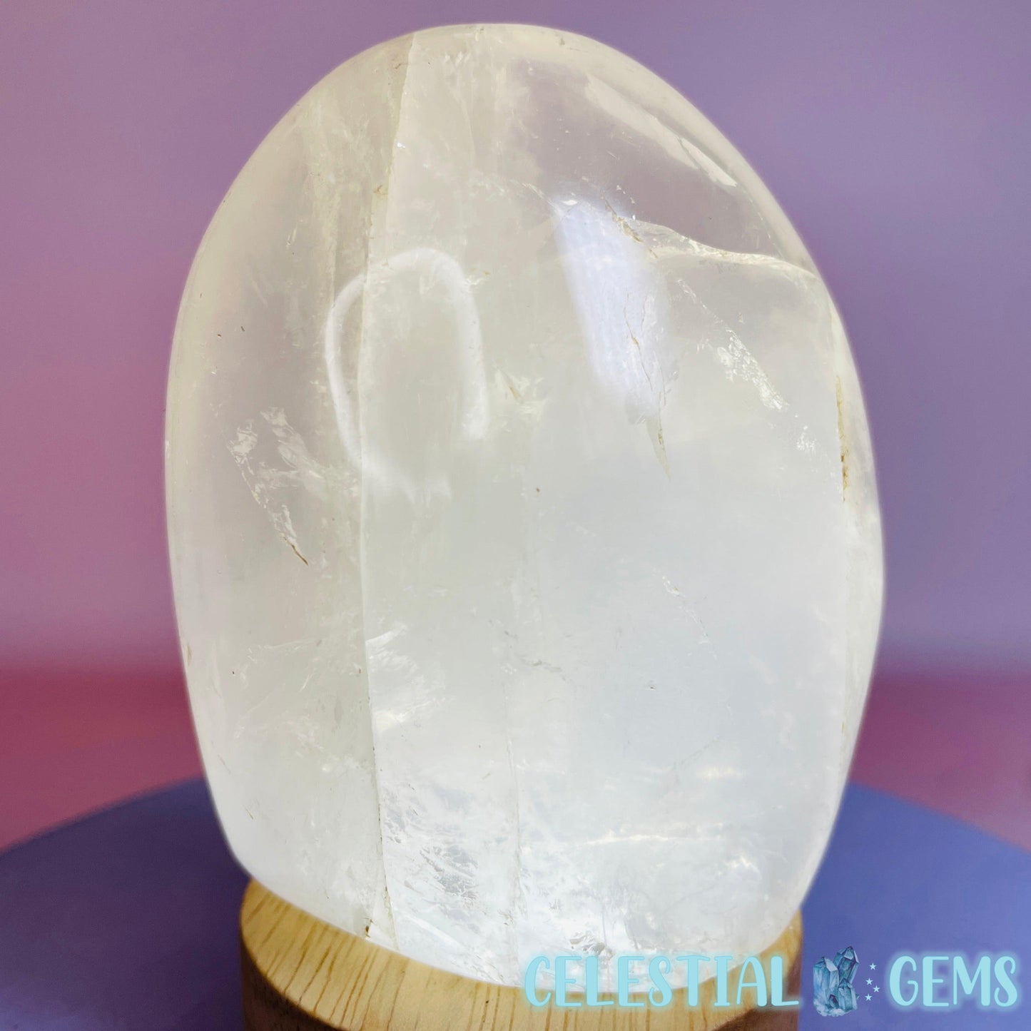 Girasol Clear Quartz Medium Freeform