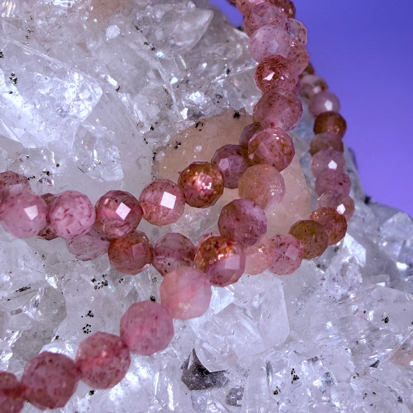 Arusha Sunstone Faceted 4mm Bracelet