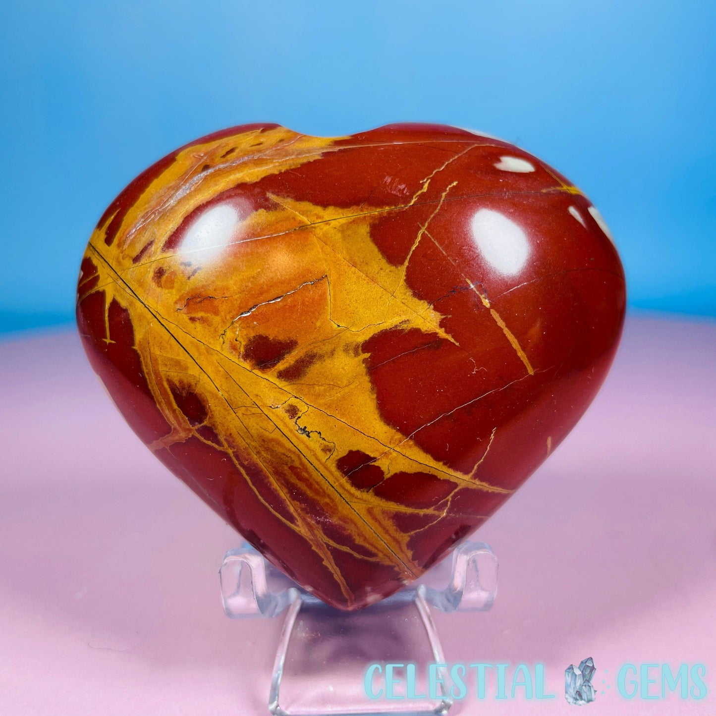 Noreena Jasper Heart Medium Carving