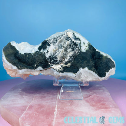 A Grade Diamond Apophyllite + Peach Stilbite Medium Cluster