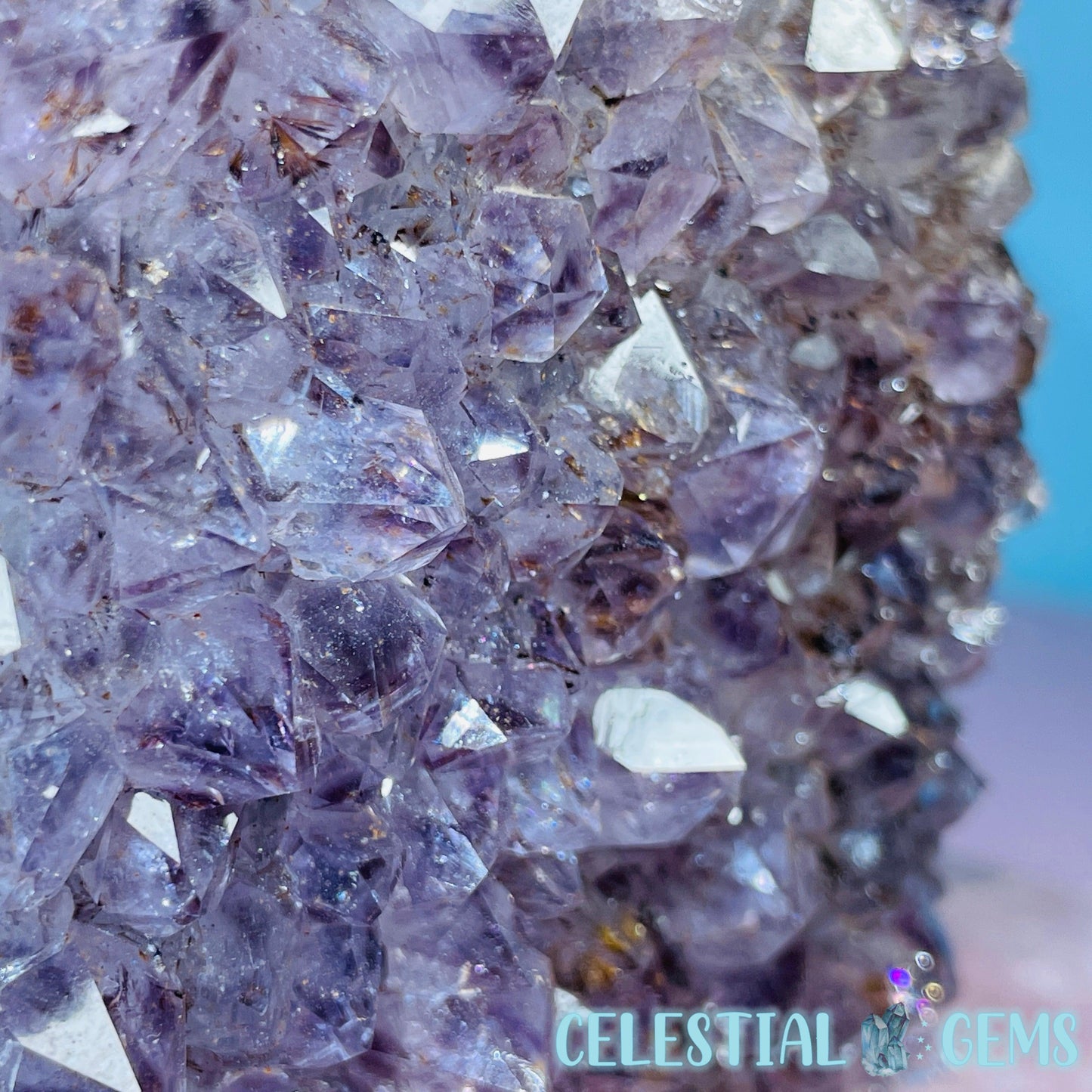 Amethyst Small Cluster Freeform