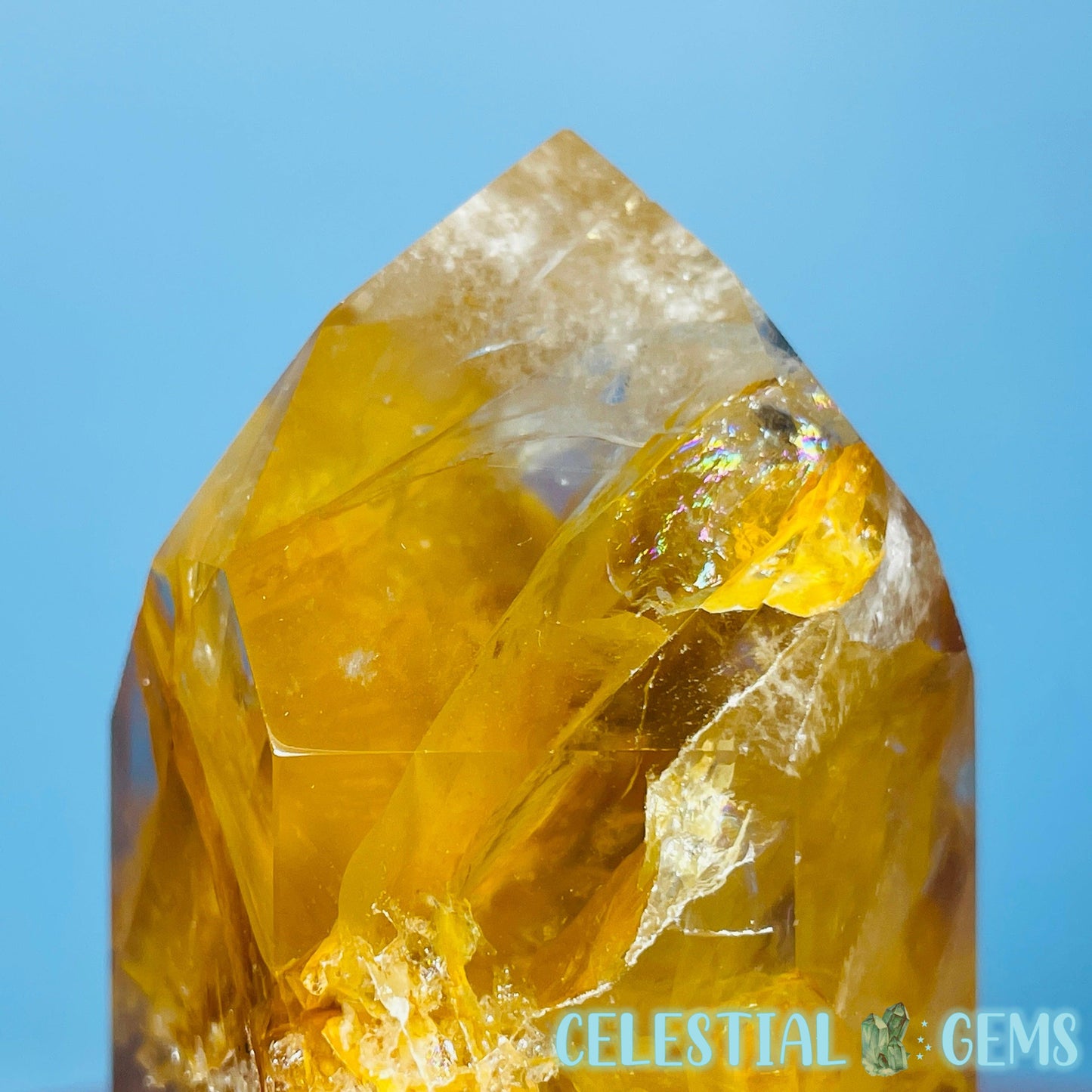 High Grade Golden Healer Quartz Medium Tower