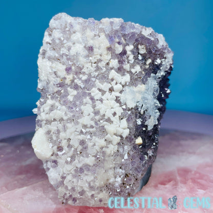 Amethyst, Microcline + Agate Medium Cluster Freeform