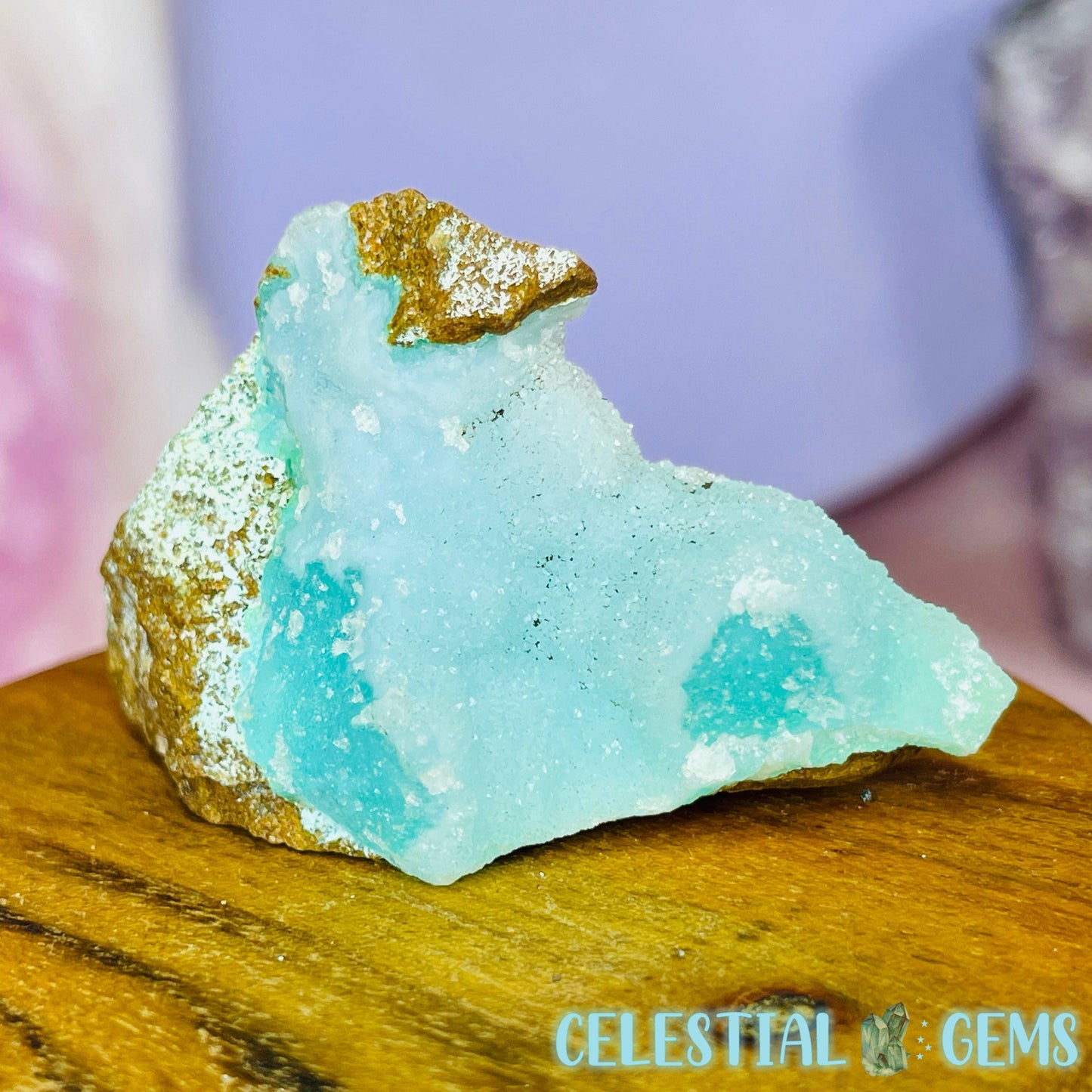 Druzy Chrysocolla Small Raw Chunk