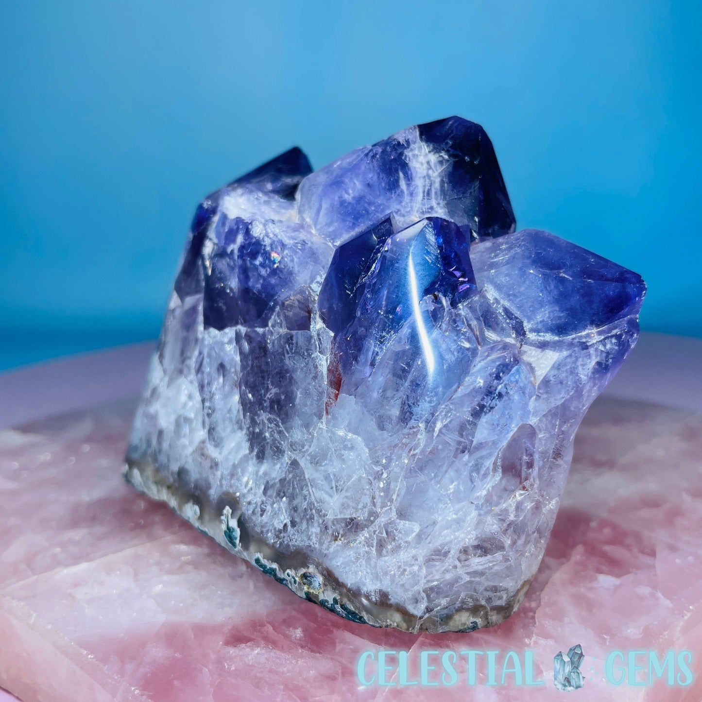 Amethyst Semi-Polished Medium Cluster Freeform