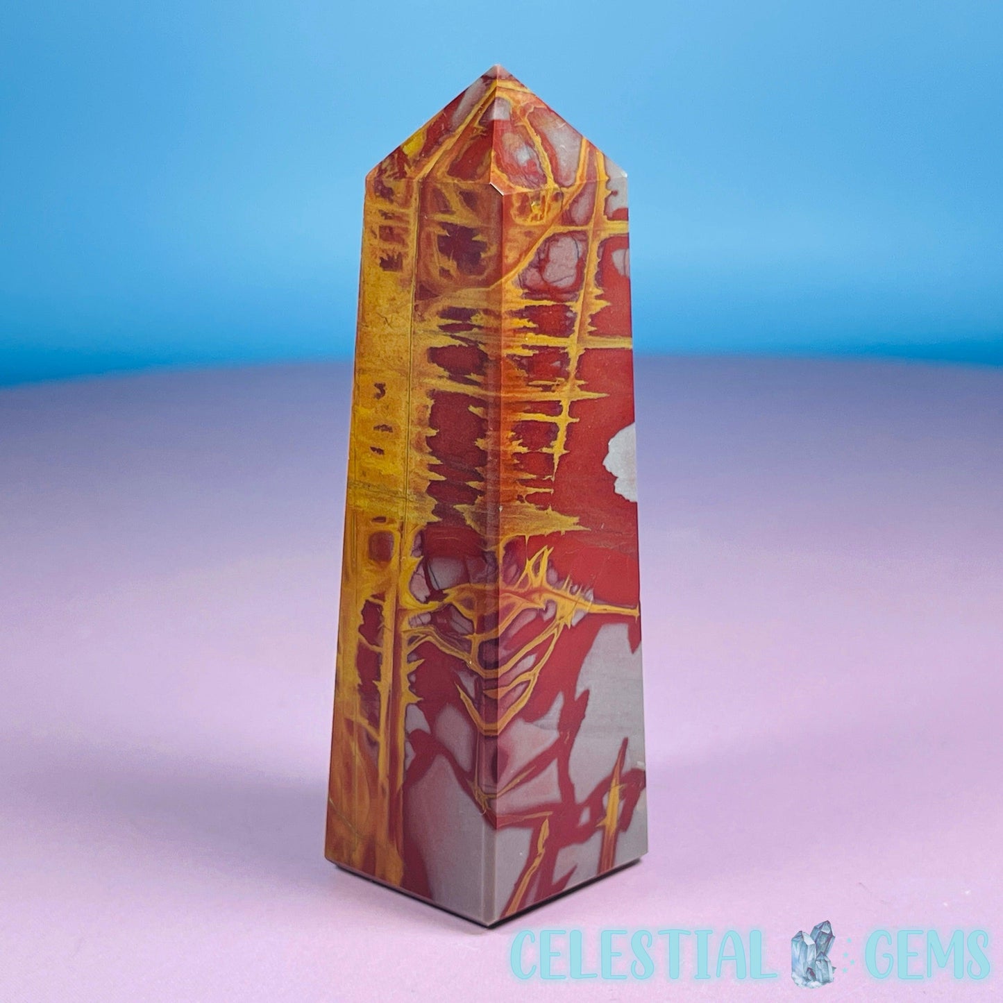 Noreena Jasper Obelisk Small Tower