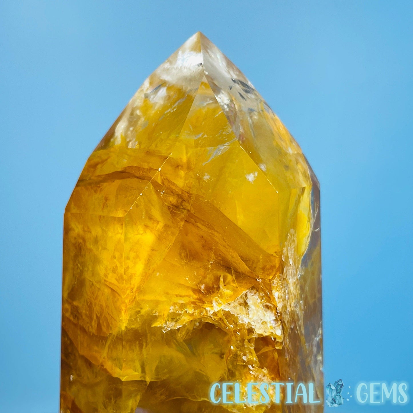 High Grade Golden Healer Quartz Medium Tower