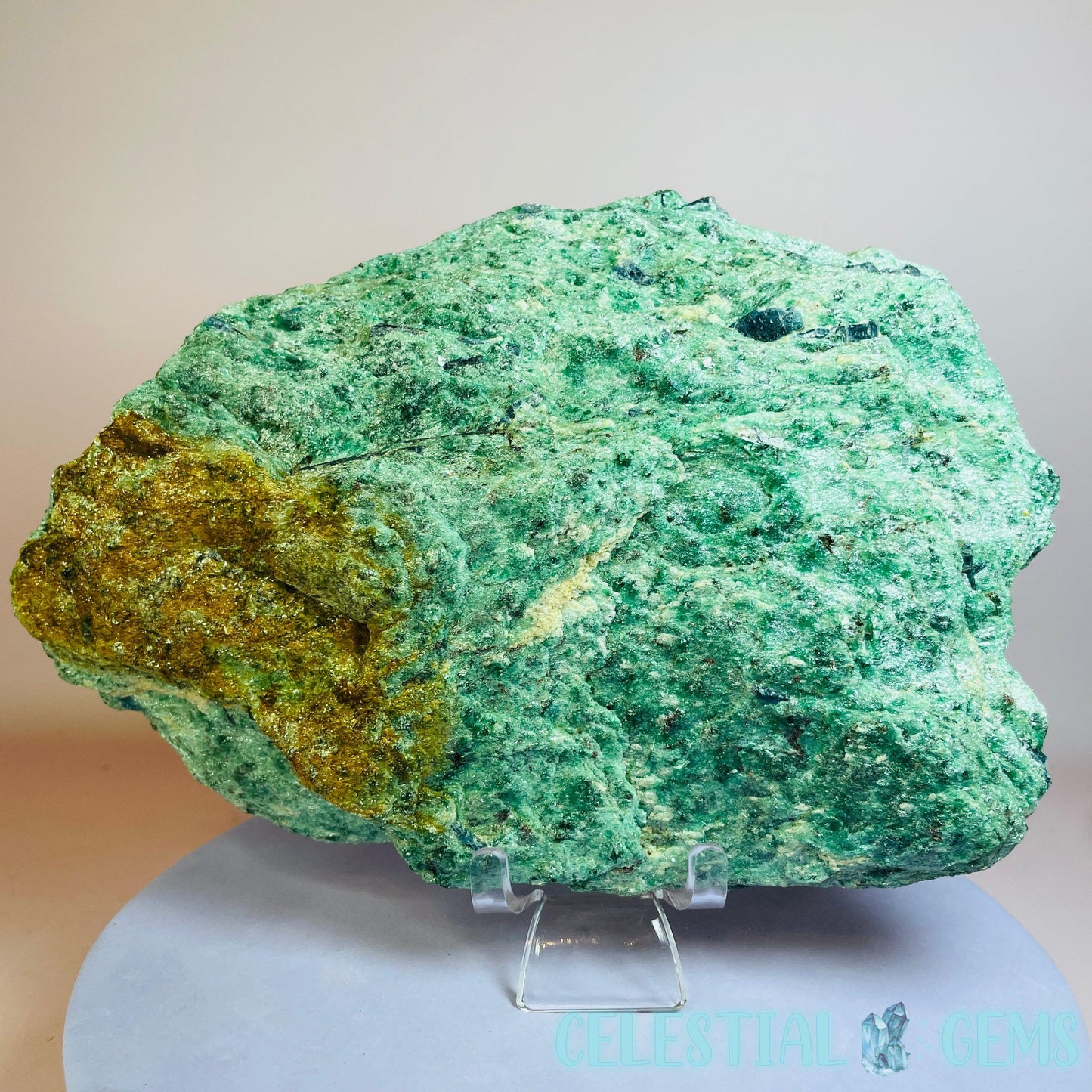 Fuchsite Mica + Kyanite Large Raw Chunk (Glittery Sparkles!)