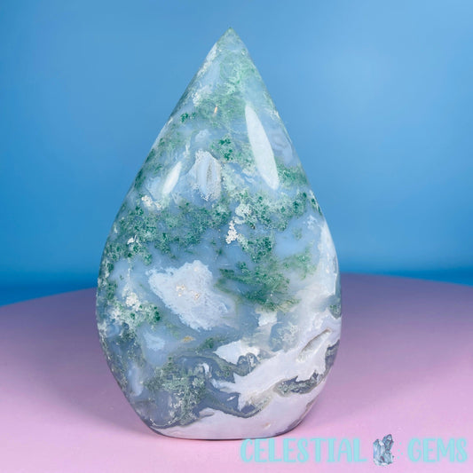 Moss Agate Medium Freeform