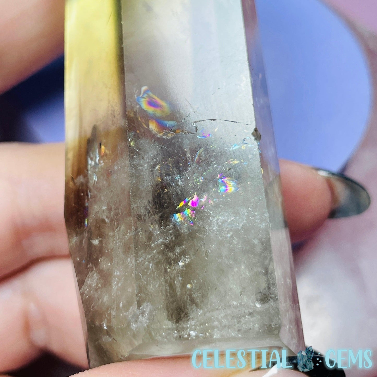 Natural Smoky Citrine Medium Tower