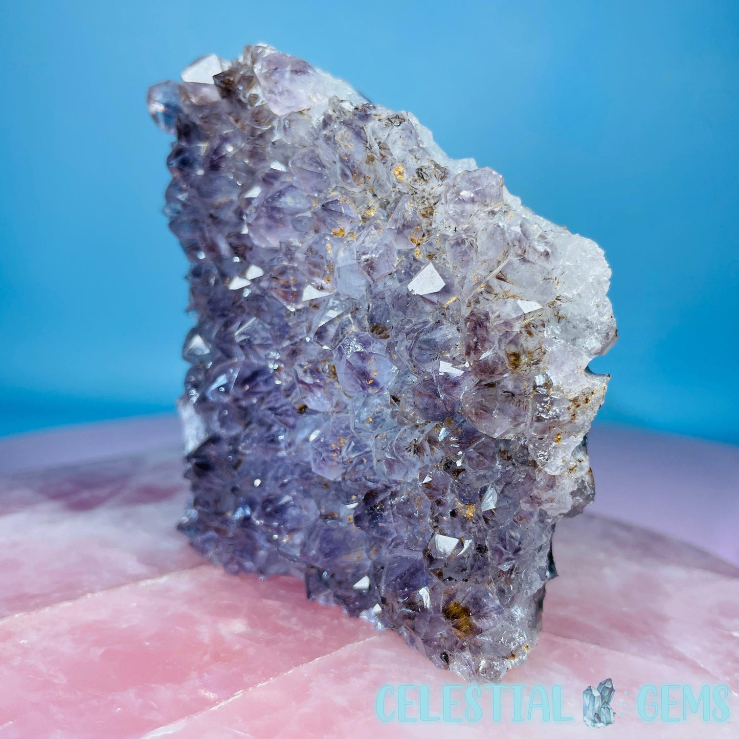 Amethyst Small Cluster Freeform