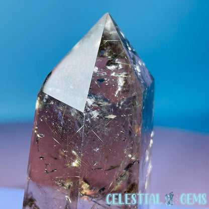 Rutilated Smoky Quartz Small Tower