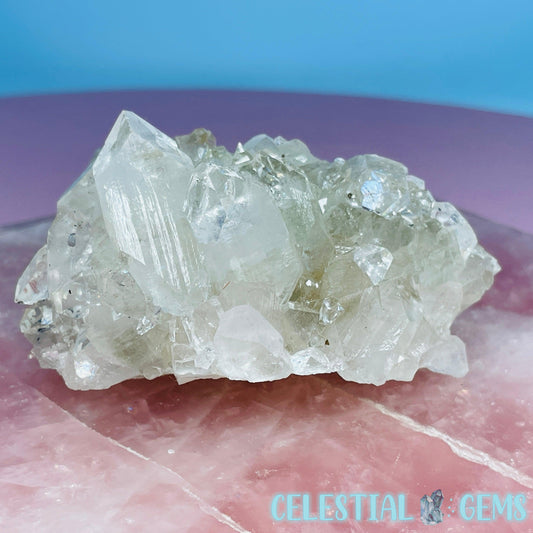 A Grade Diamond Apophyllite Small Cluster