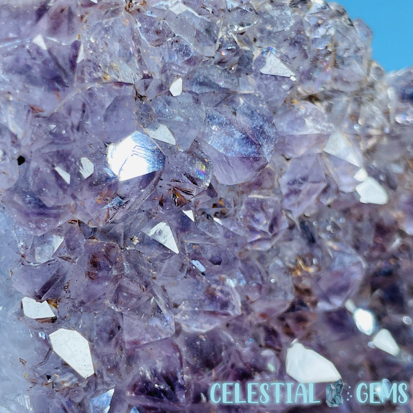 Amethyst Small Cluster Freeform