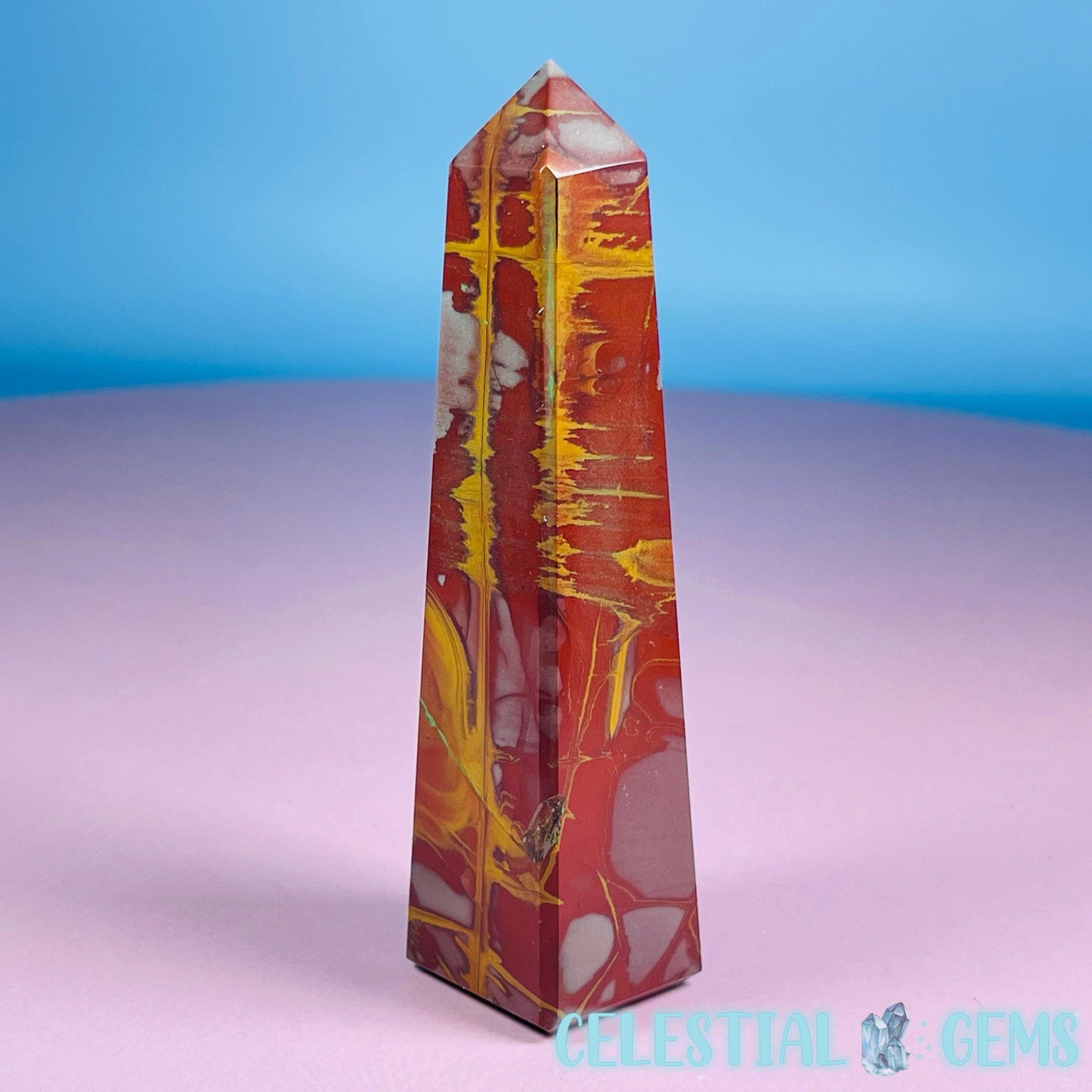 Noreena Jasper Obelisk Small Tower