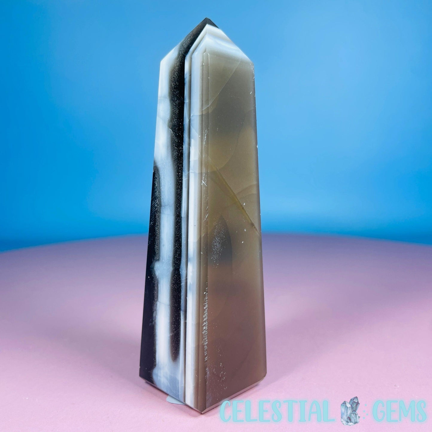 Owhyee Blue Opal Obelisk Small Tower