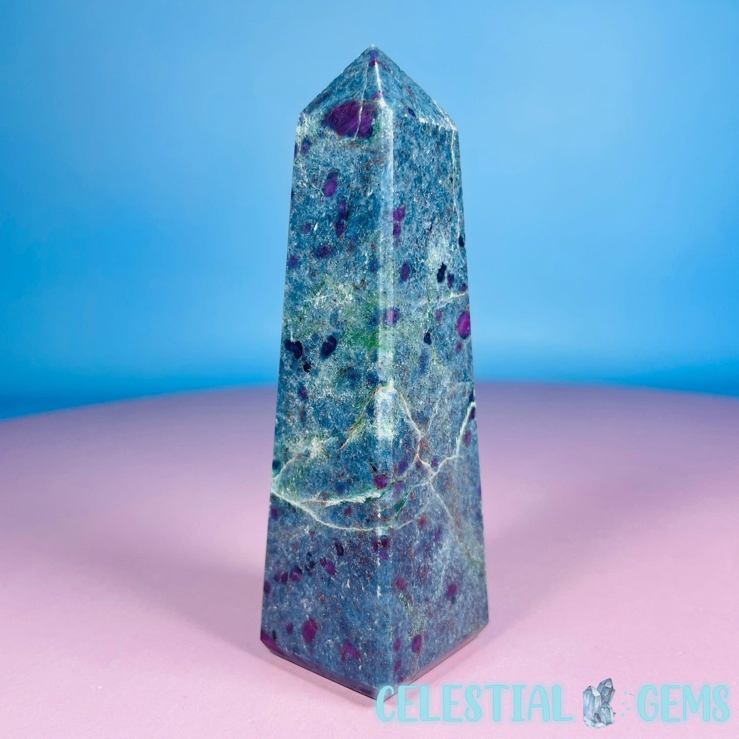 Ruby in Kyanite Obelisk Small Tower