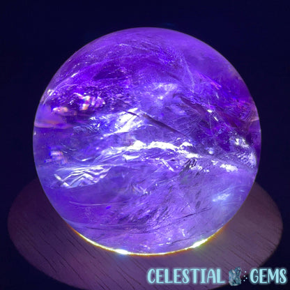 A Grade Bolivian Phantom Ametrine Medium Sphere (Video)