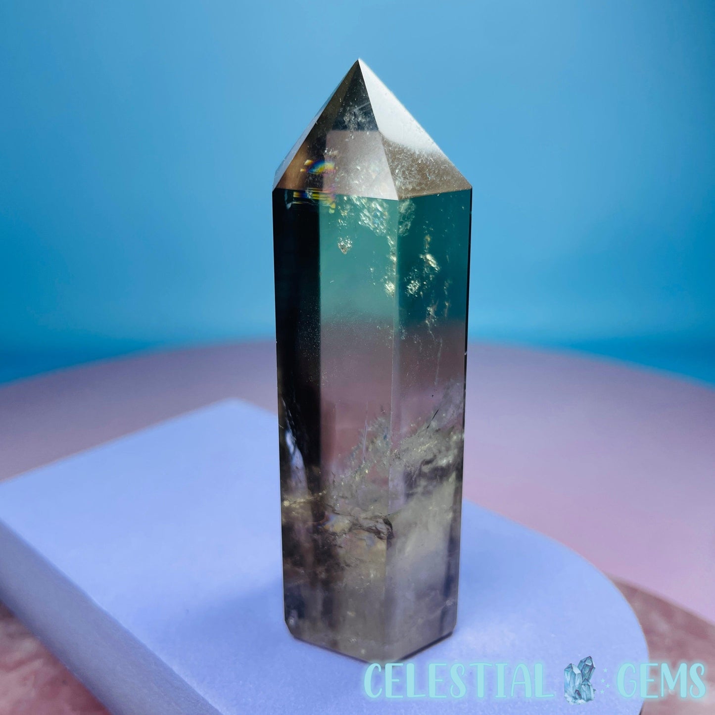 Natural Smoky Citrine Medium Tower