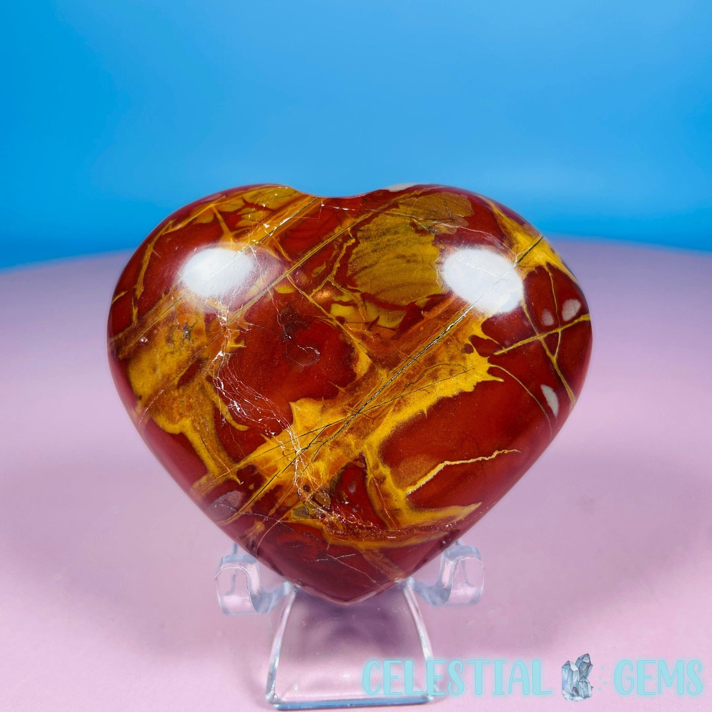 Noreena Jasper Heart Medium Carving