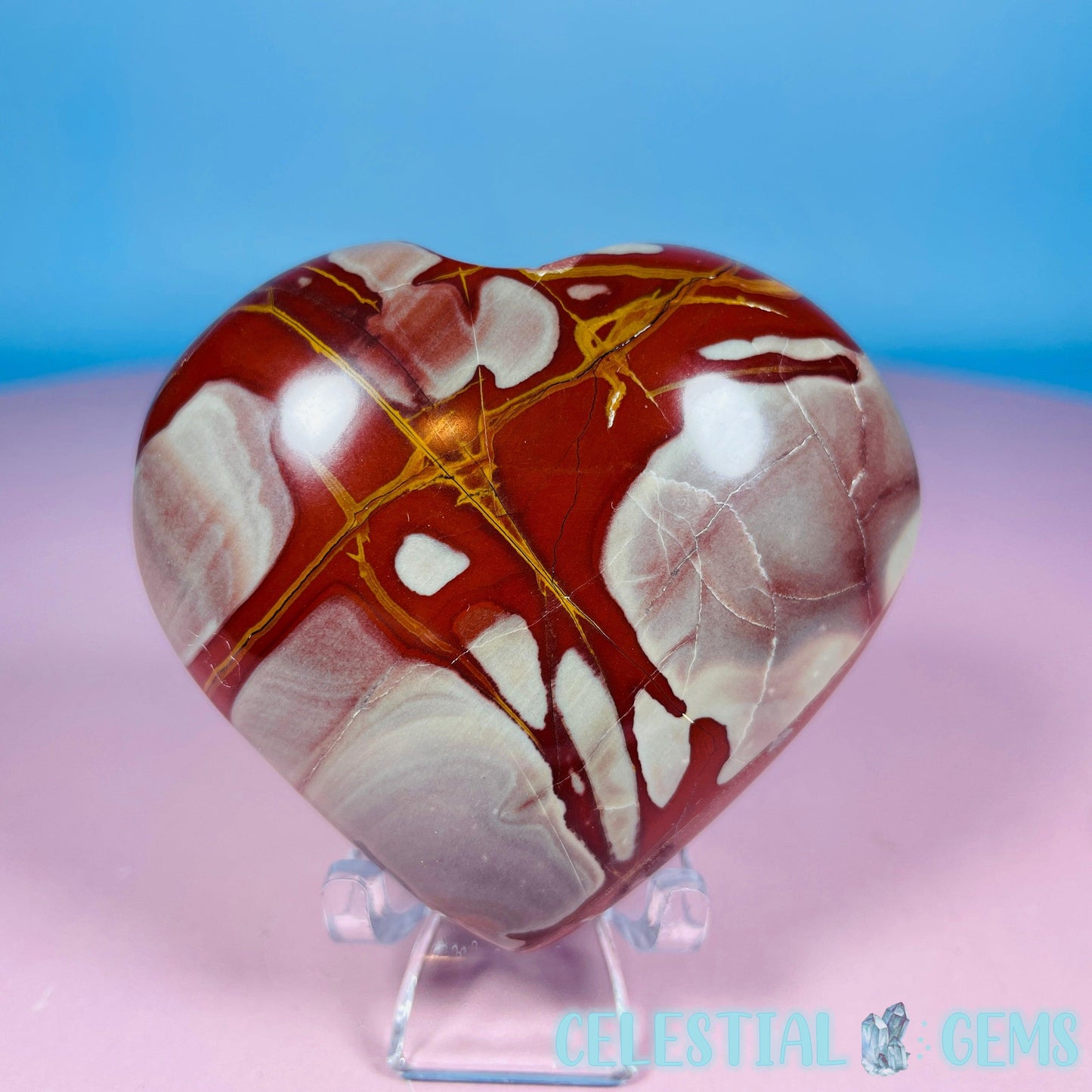 Noreena Jasper Heart Medium Carving