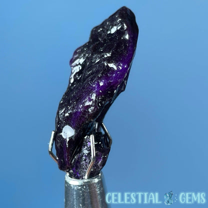 Rare Sugilite Raw Mini Crystal in Specimen Pottle