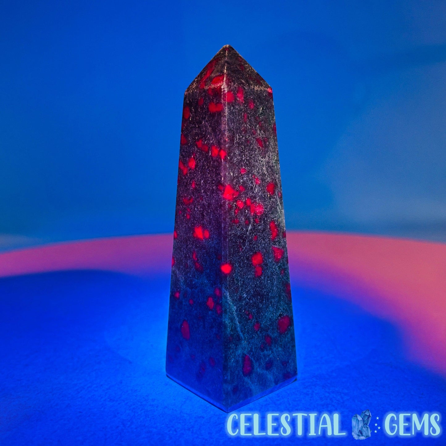 Ruby in Kyanite Obelisk Small Tower